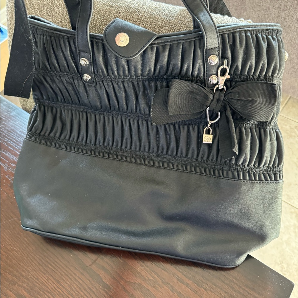 Jessica Simpson large purse black